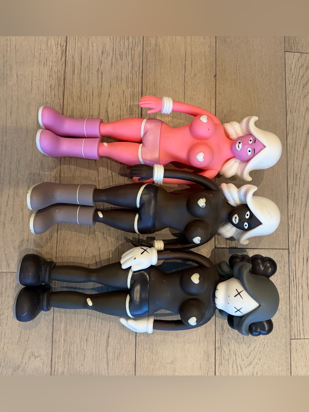 3/4 KAWS “twins”